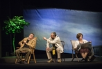 Andrzej Zieliński (Tierry), Leon Charewicz (Gilles), Agnieszka Pilaszewska (Françoise) - "Taniec albatrosa"<br/> fot. Magda Hueckel