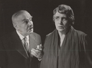 Stanisław Daczyński (Pan Biedermann), Stanisława Perzanowska (Babette Biedermann)<br/> fot. Edward Hartwig