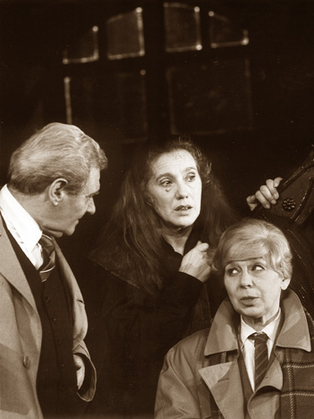 Bronisław Pawlik (Bardolph), Maja Komorowska (Letycja), Zofia Kucówna (Charlotta)<br/> fot. Andrzej Krynicki