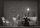 Zofia Mrozowska (Madzia Brzeska), Halina Czengery (Ada Solska)<br/> fot. Edward Hartwig